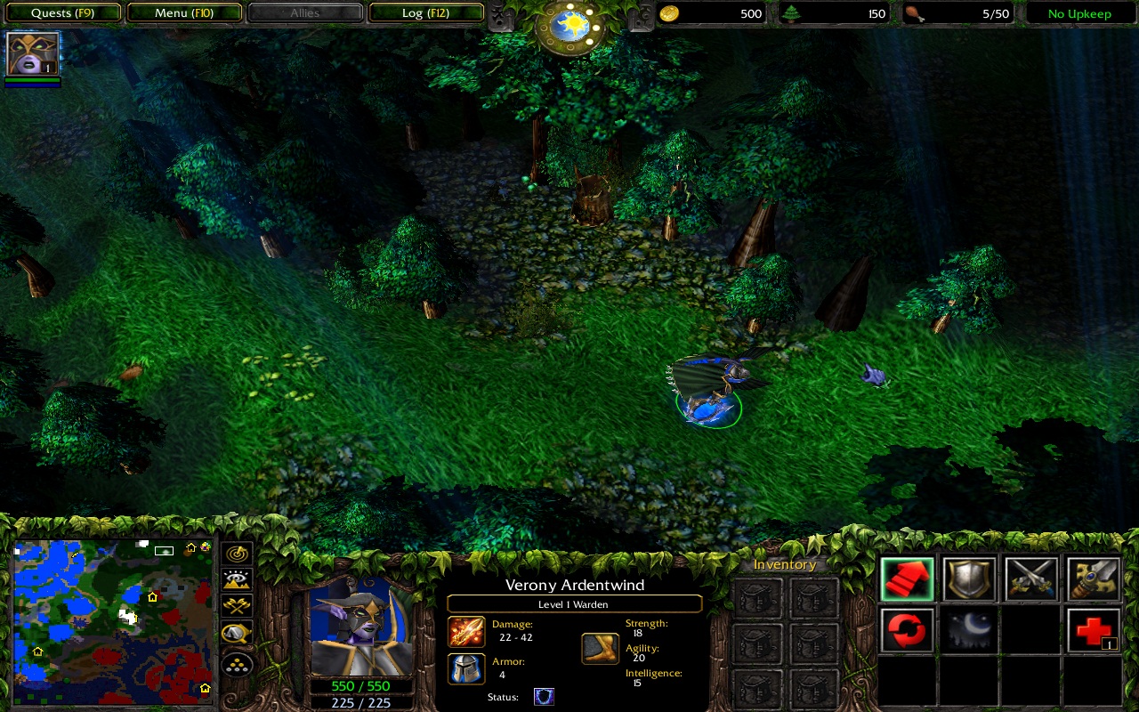 3 Forest run