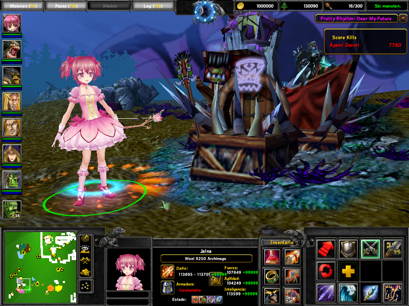 3. Jaina Model had Madoka Kaname near Voodoo Lounge.
