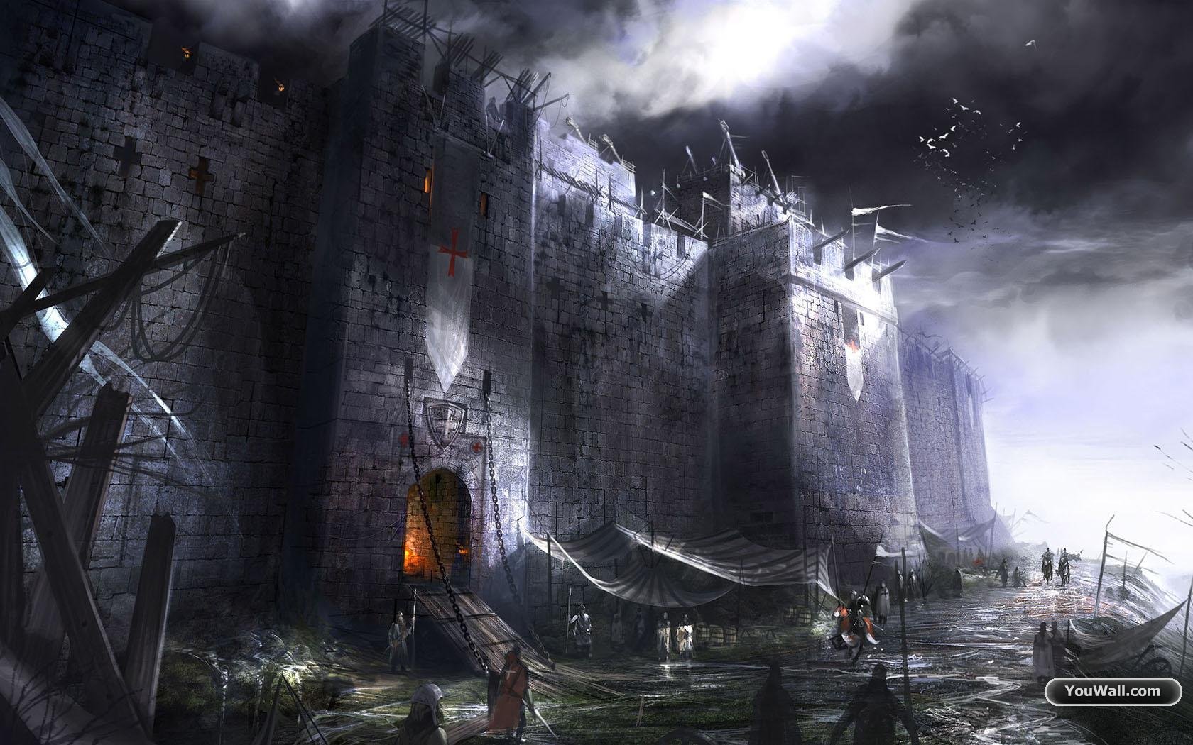 3D Castle Wallpaper