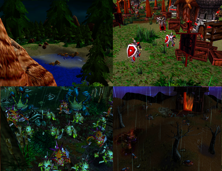 4 average terrains made by me, Amargaard :)
 
1) Shaylos Forest. A place on Argus, from my current Project campaign - The Argussian War Campaign.
2