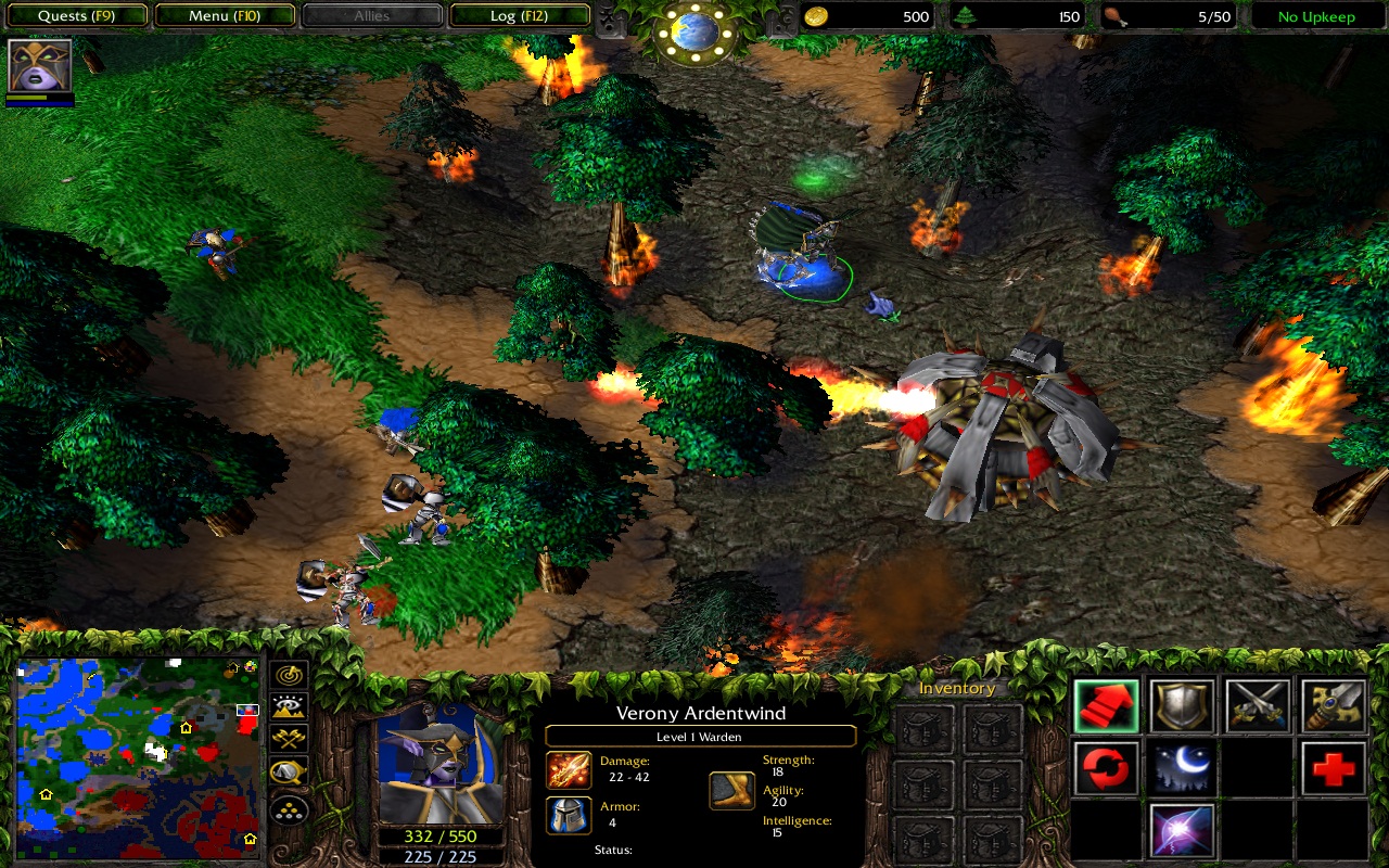 5 Forest burning