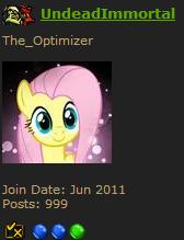999 posts
