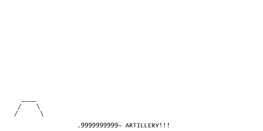 9999999999 - Artillery!
