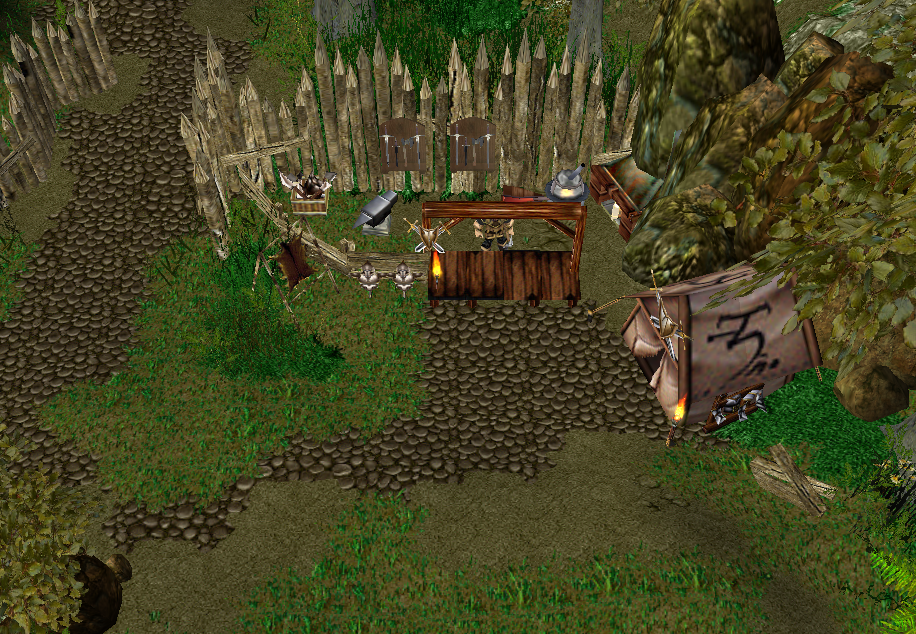 A blacksmith in a small village in the Callienth Mountains