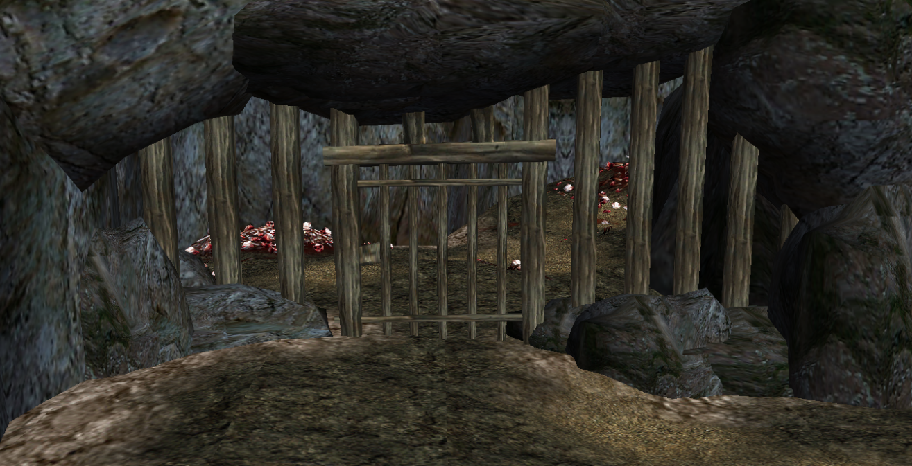 A dark prison where unfortunate souls are kept until they can become part of the Necromancer's twisted experiments.