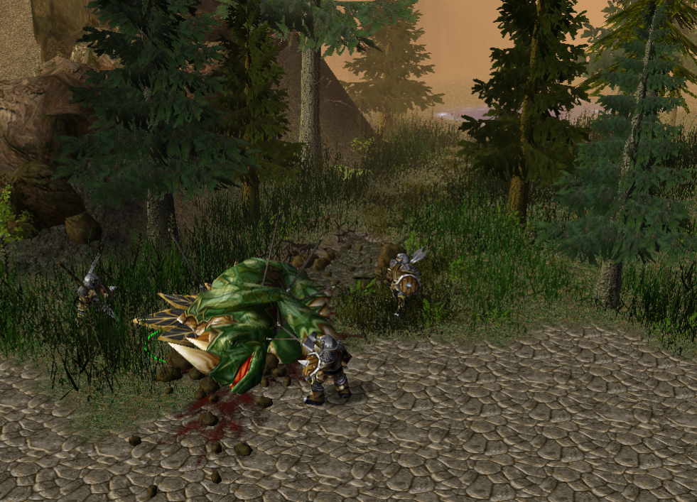A deadly creature from the Callienth Wilderness. Taken down as it charged.