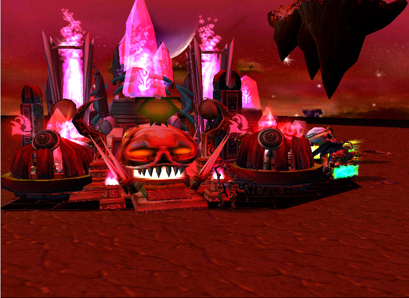 a demon castle from the outland