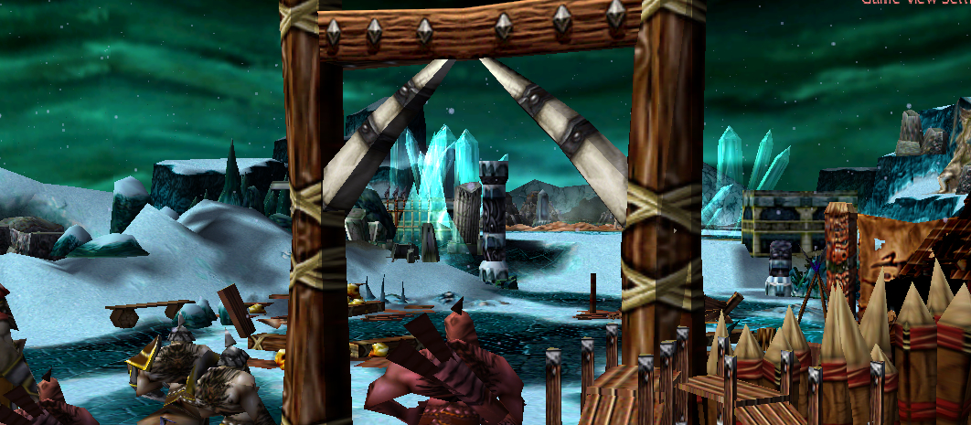 A do-over of that other terrain I did. Which was almost as bad as this one. 
A small and relatively unknown race, the Gref'nan'taur, had inhabited th