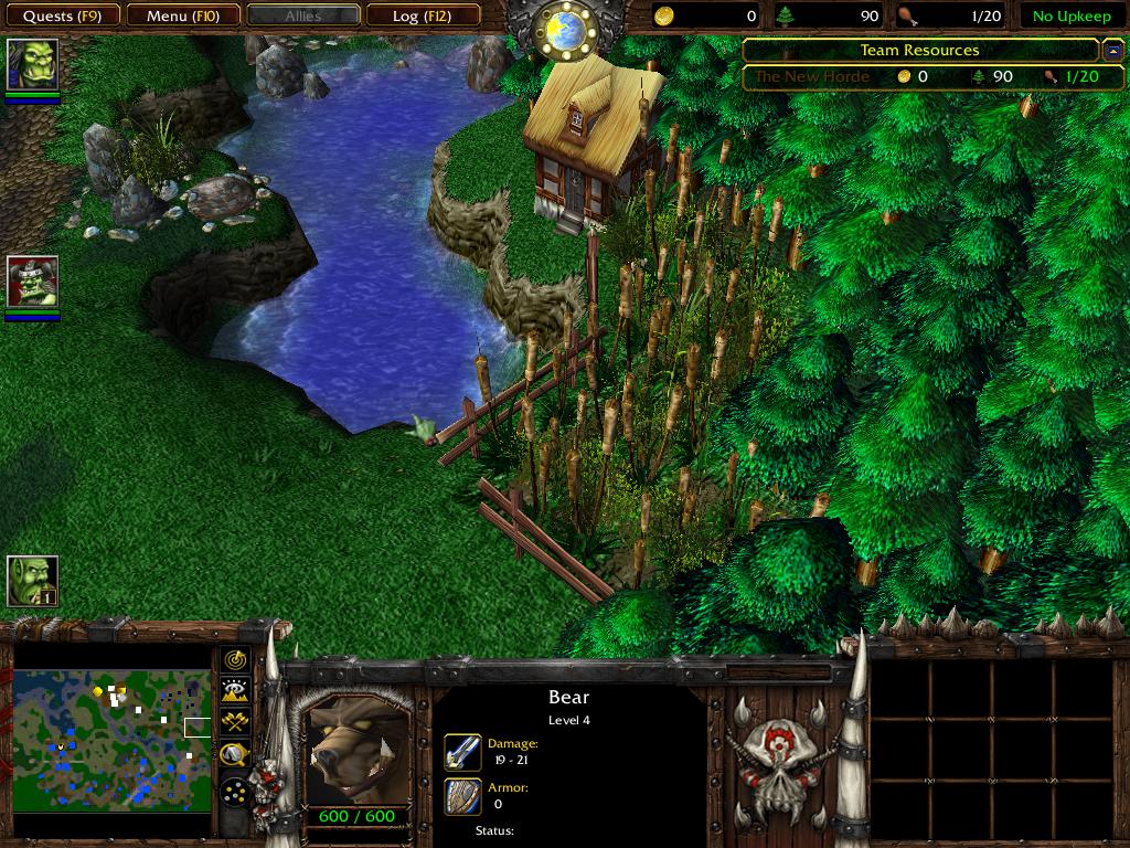 A farmstead with a bear coming from the woods to steal some food.