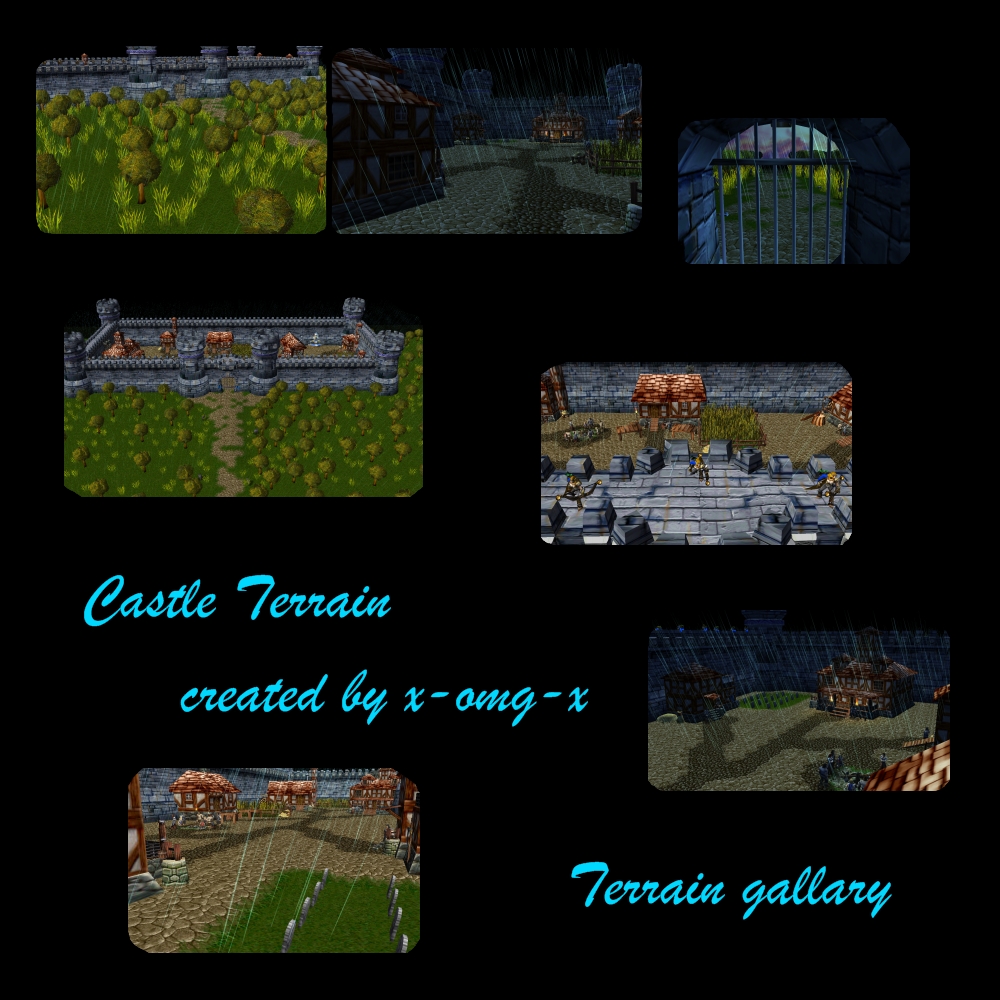 A gallery i made for my castle terrain.