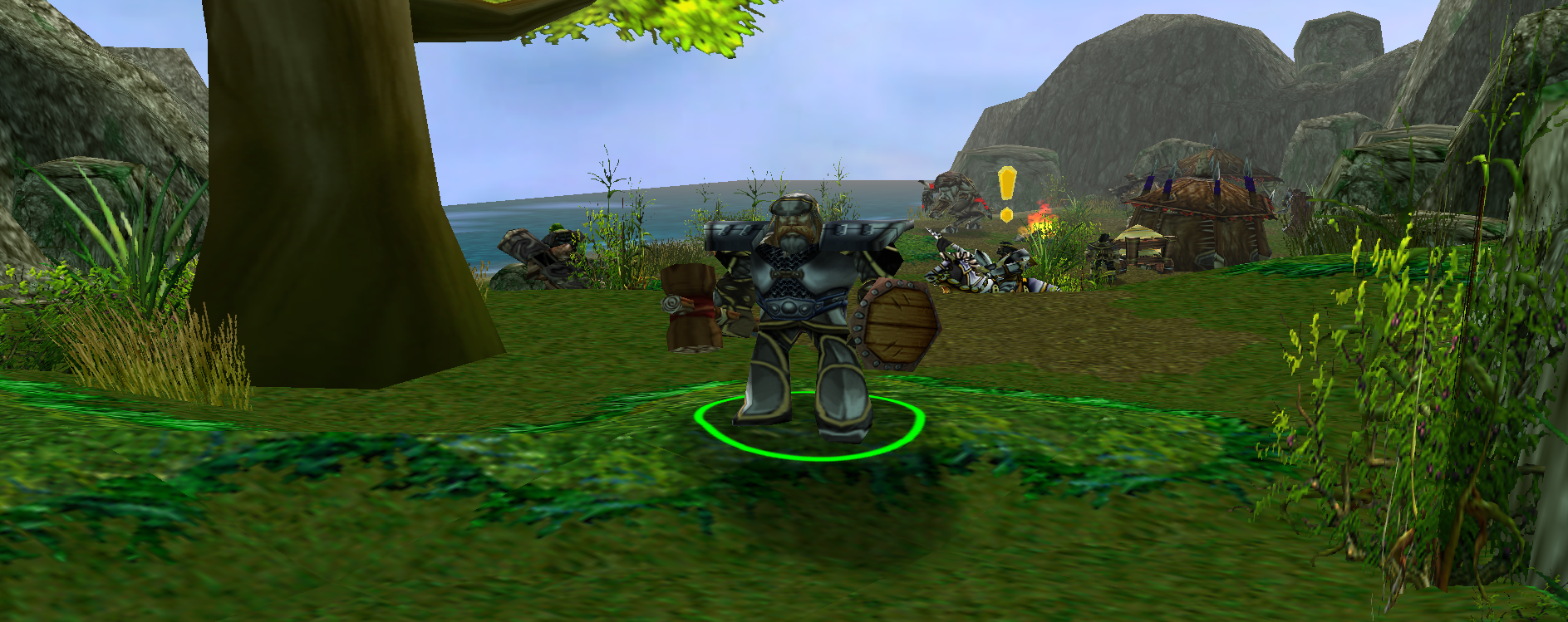 A geared up paladin