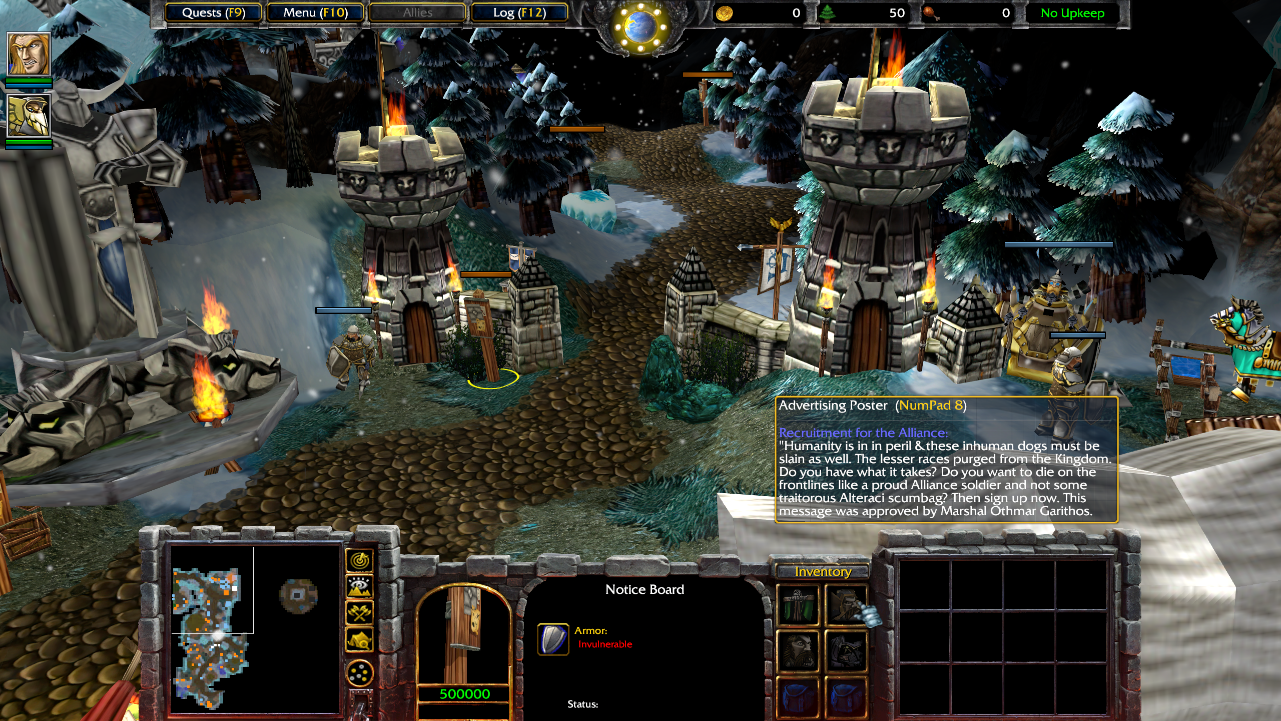 A Glimpse of the RPG Mechanics (Immersion)