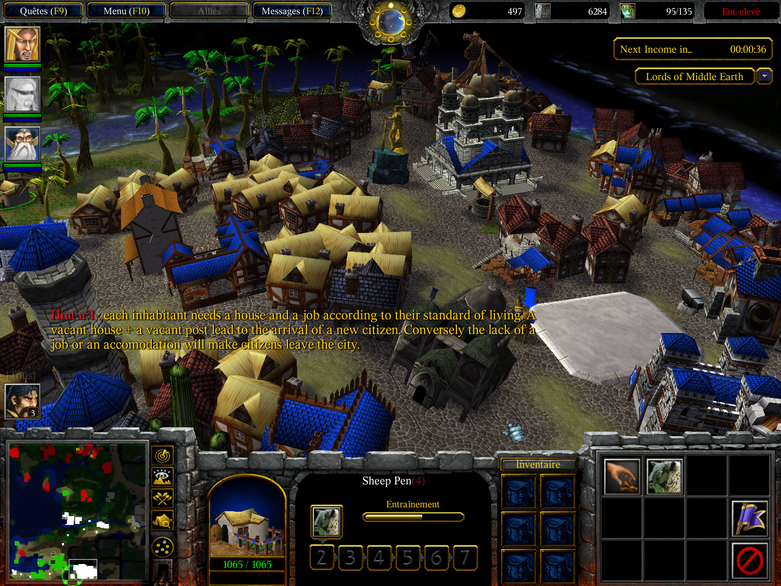 A good Town after 45 min