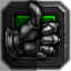 A half dark green thumbs up!