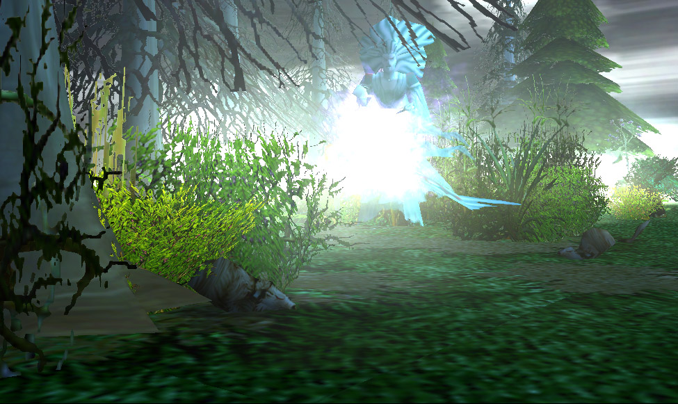 a large ghost has been seen in felwood swamp,citizen are not allowed to go to the felwood swamp.