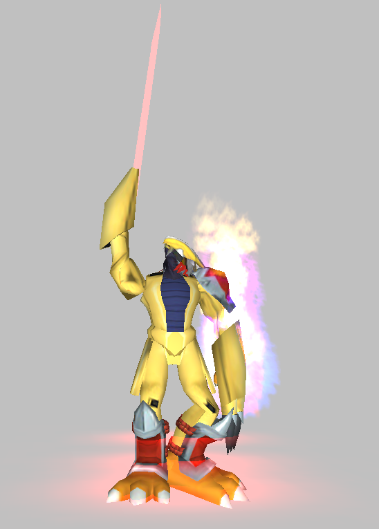 A Light warrior!

Edited from Wargreymon!

Added a Laserblade and Re-UvMapped it! low sized!

If you want it .. here!