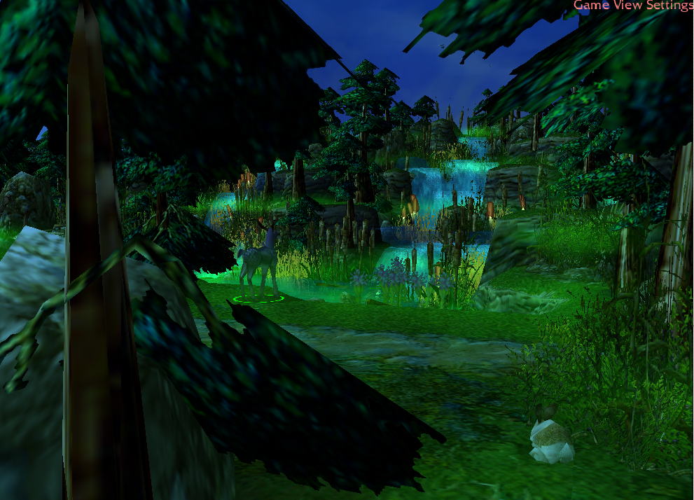 A lil waterfall