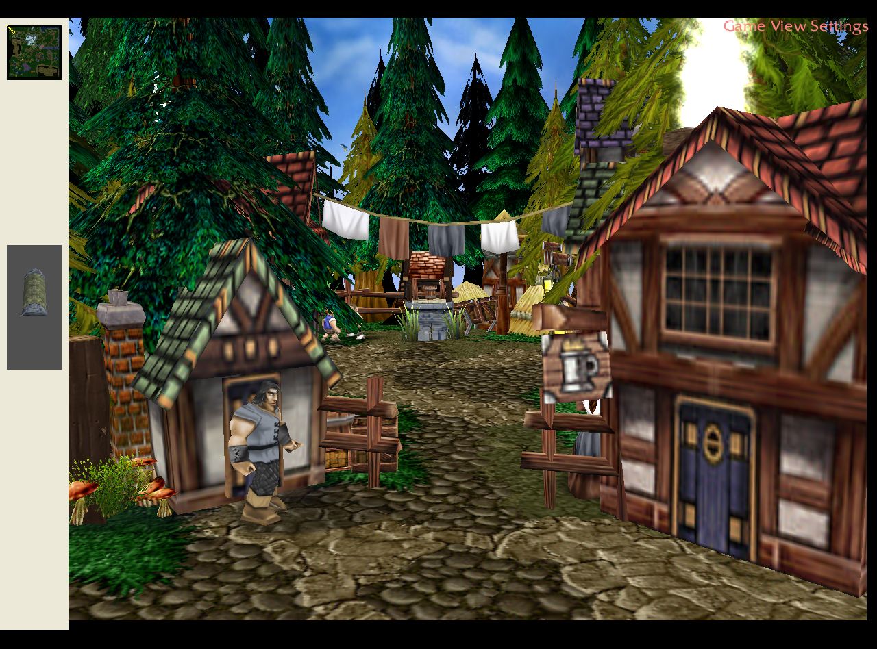 A little village to the northwest, few quests will be here, also some special food merchant, some rare plants.