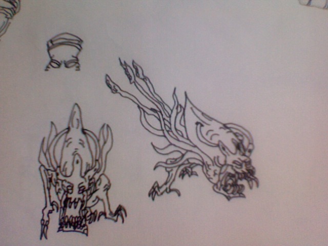 A new breed of Zerg I was planning to use later on.
The Starspawn, an extremely powerful UED-created Zerg.