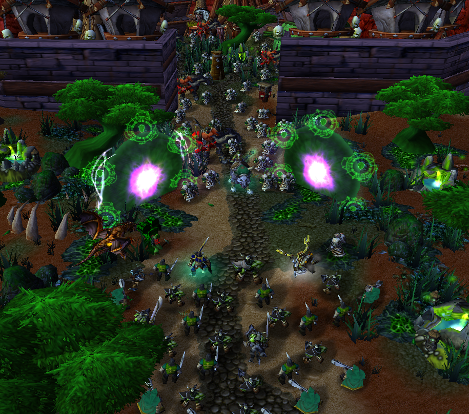 A new report from Amargaard, this time at the field of battle!

Belgrom Rockmaul, Engineer Snixx, I and our guild <Belgroms Choppas> stood just befo