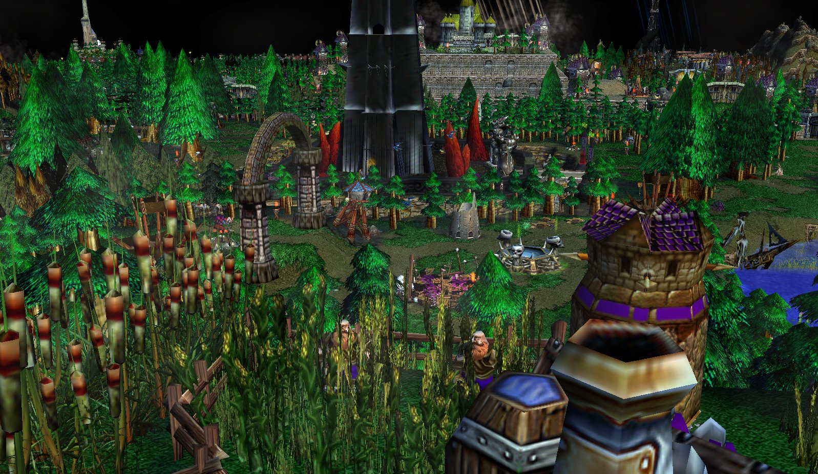 A nice view from the dwarf's Farms