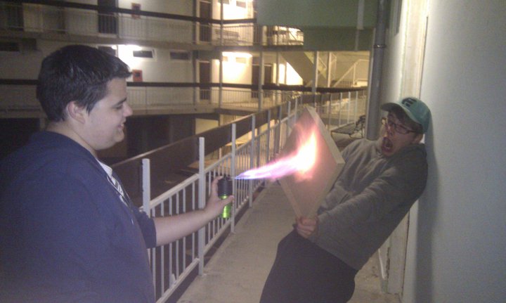 A normal day of classmates.