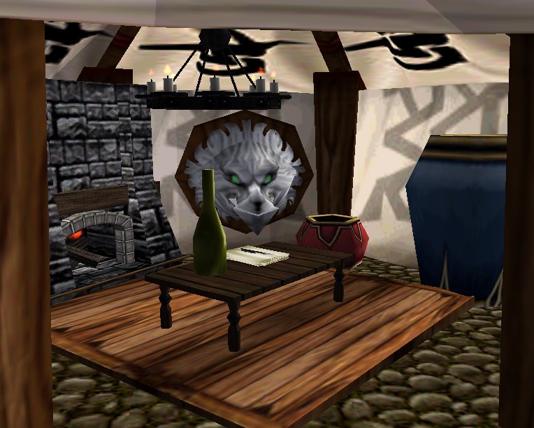 A orcish tent for a high class orc