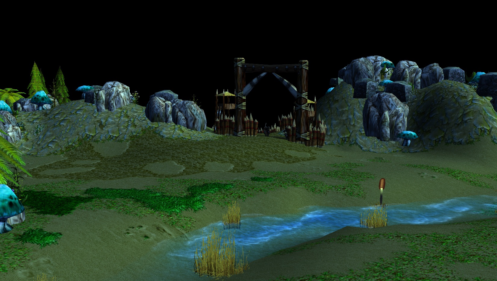 A part of the native land in Chapter 1, their main base. It is an entrance.