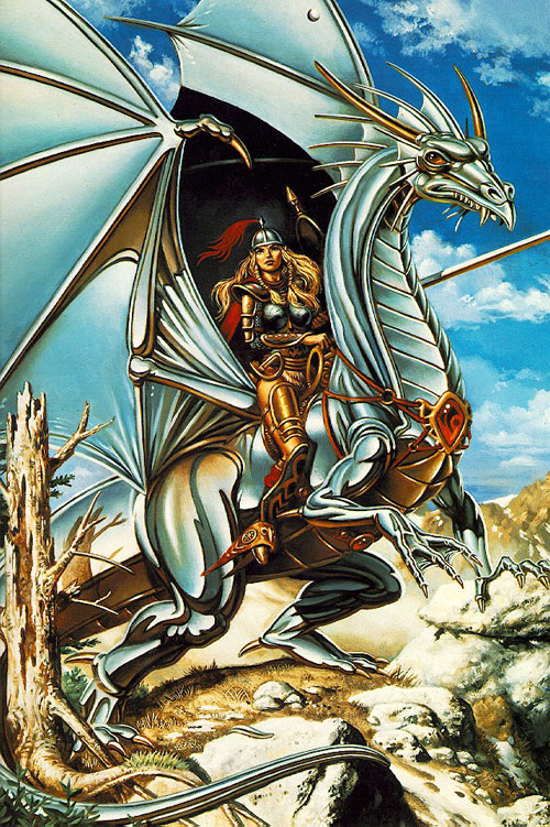 a platinium dragon