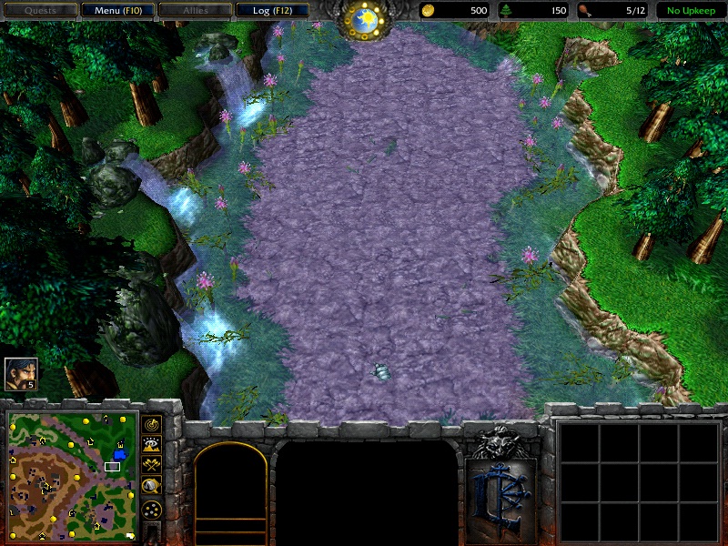 A pond with small waterfalls