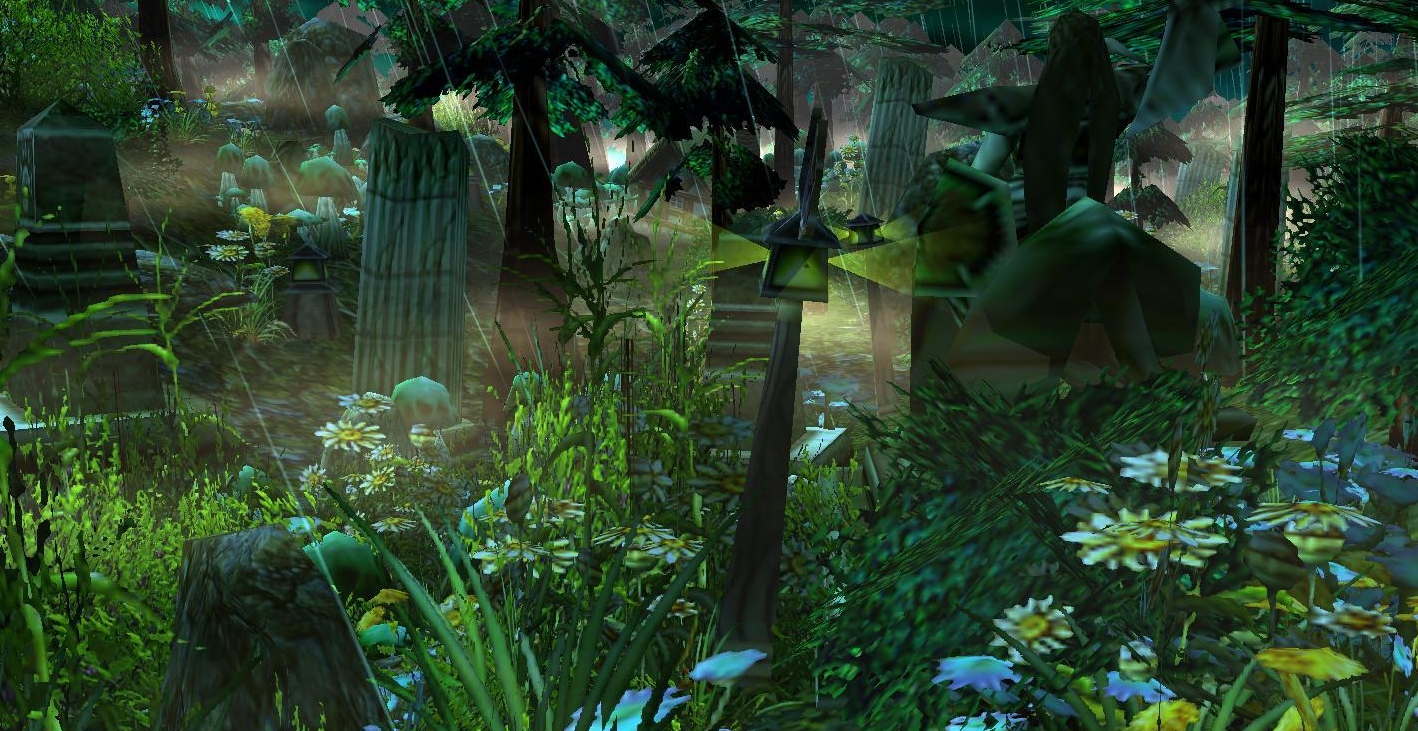 A random forest scene