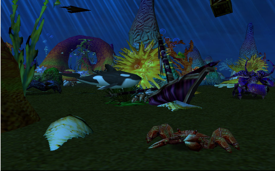 a sea...there are no custom model in this pic...well actually there's only 1 custom model...