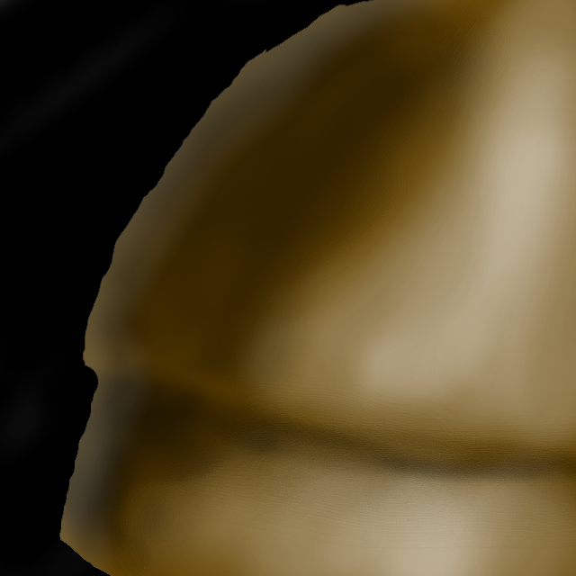 A shoulder pad, It was quite successful, though, when I added borders it looked really weird.