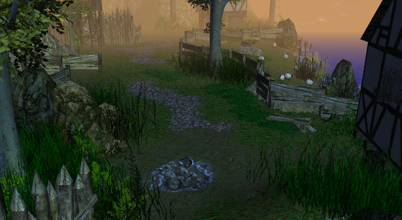 A small village in Callienth