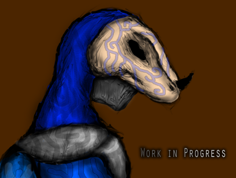 A small WIP for my high-detail drawing of Holo Dragonson.
I'm posting it here as i wont be able to work on it for the coming week. :(