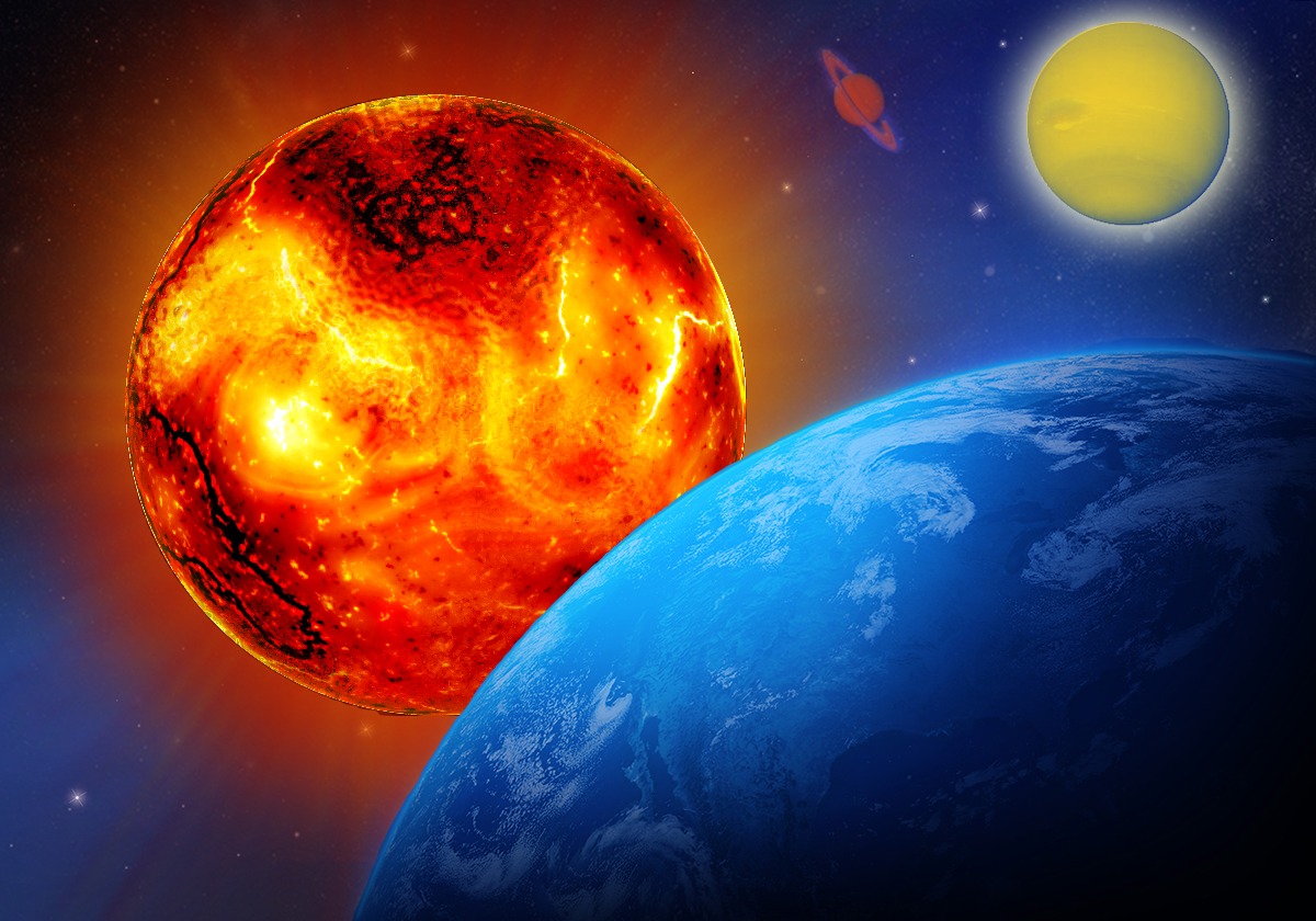 A solar system thingy I created on request. Everything besides the blue planet is made from scratch. (The blue planet was part of what the request wan