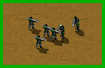 A squad of Rocket Infantries.

Credits to Tiberian Sun (Firestorm), Red Alert 2 (Yuri's Revenge) and C&C: Reloaded