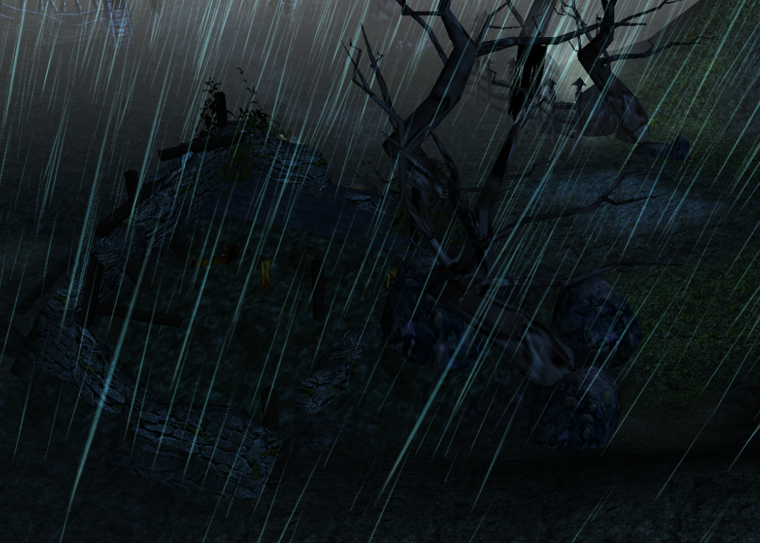 A WIP of a ruined house near Driftmire. The entire area is rotting into the ground