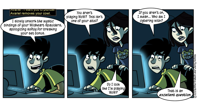 A Wow related joke.