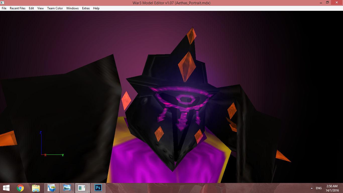 Aethas closeup