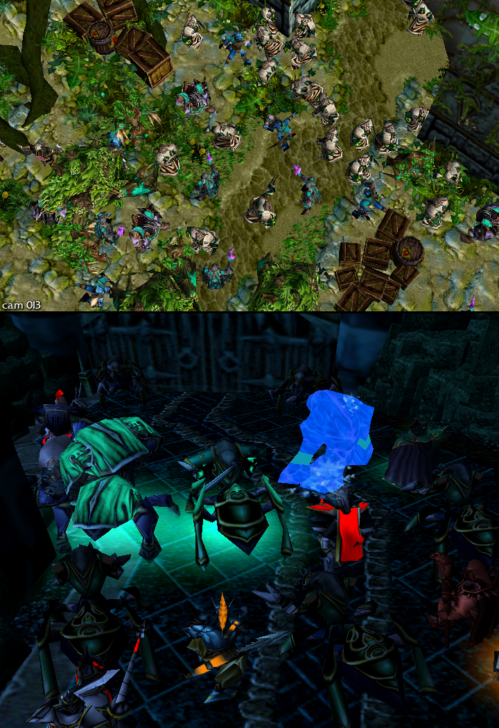 After Sen'jequib killed himself and Naleena was knocked unconscious and carried away, the eastern entrance to the Protectorate HQ lacked a commander.