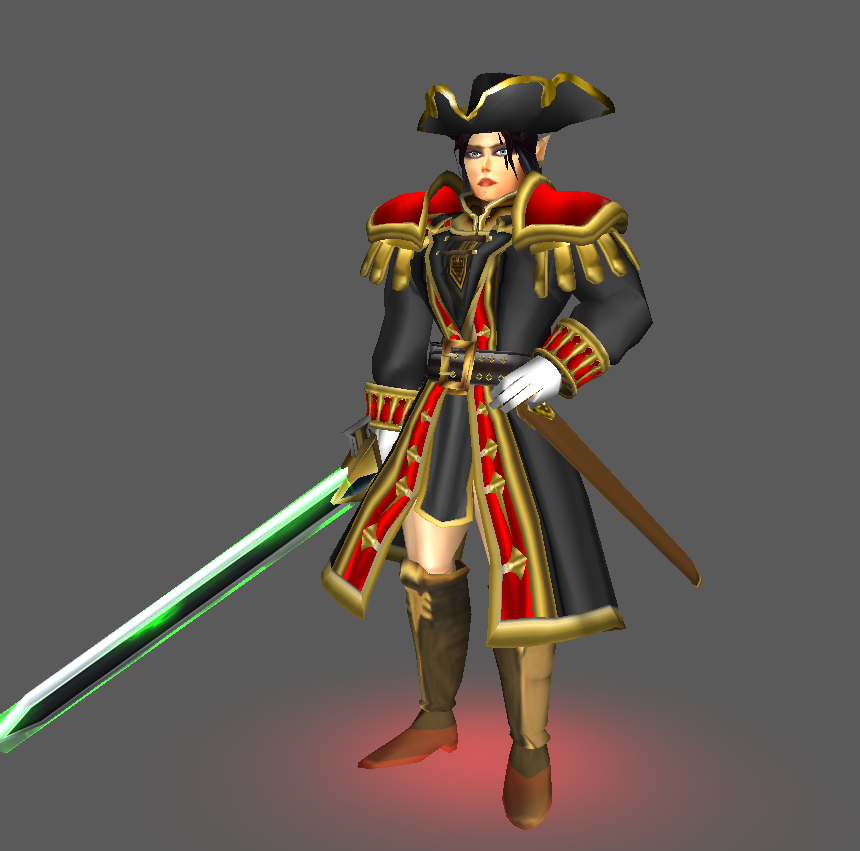 Ah, yes, tricorne. Very original XD