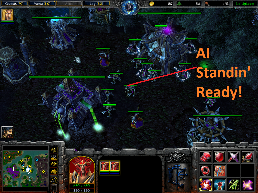 Ai soldiers standin' ready after training

Made for pyreausu' 2 player Curse of th Blood Elf campaign