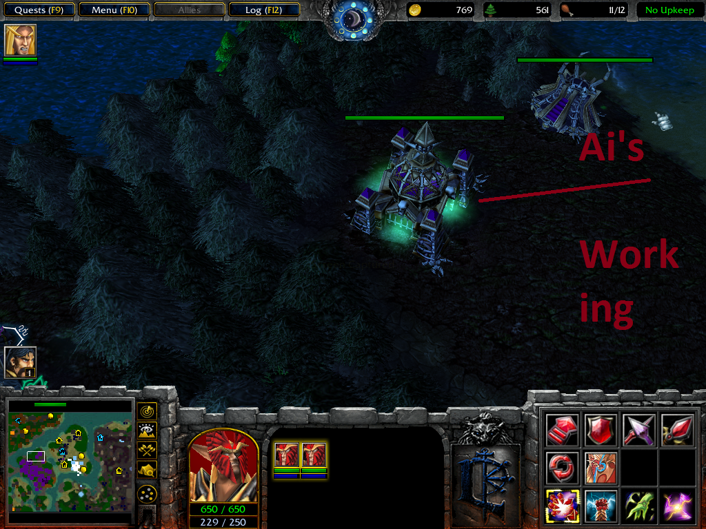 Ai's working,

made for Pyreasus's 2 player Curse of the Blood Elf Campaign, num#1