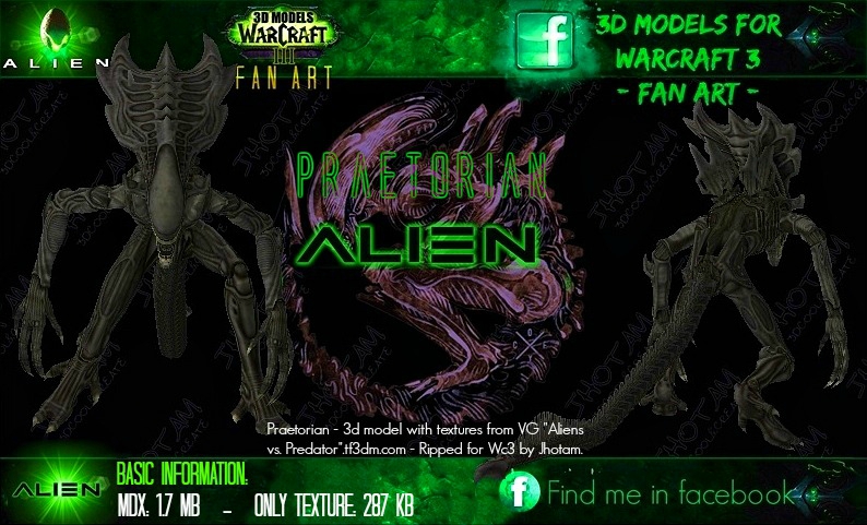 AlienPretoriano_Rippeedforwarcraft3-ByJhotam