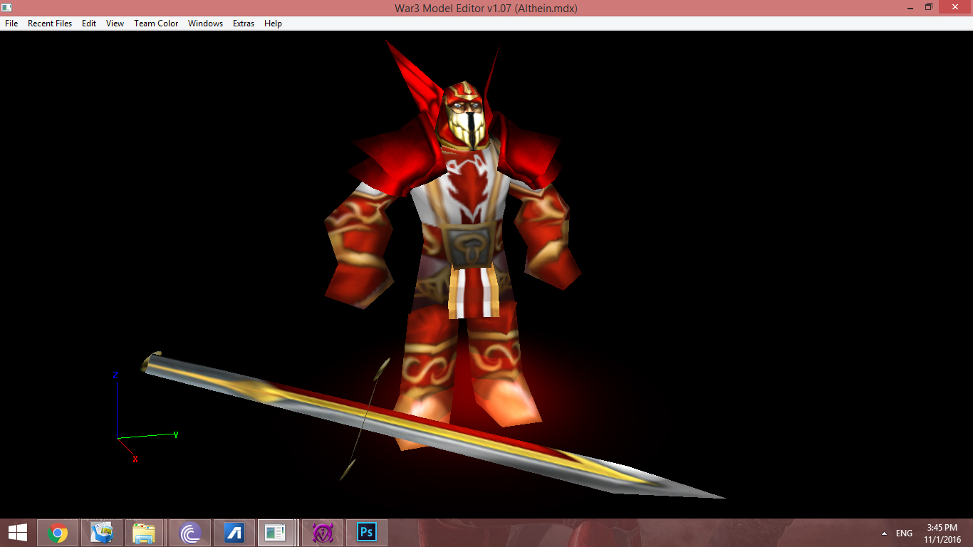 Althein with handmake texture