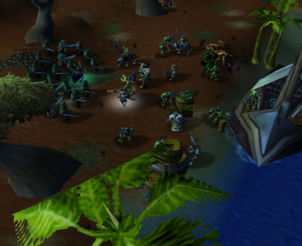 Amargaard's back with a new report. This time from the shores of Durotar (Finally! We quickly grew tired of fish, and the only Troll in our guild even