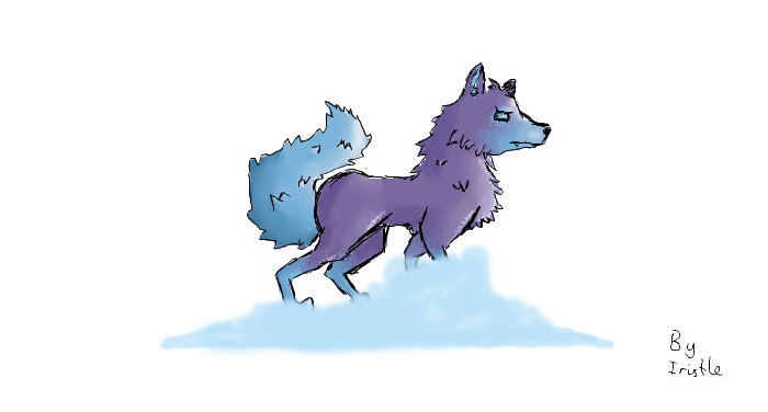 Amythesuhn the wolf.
