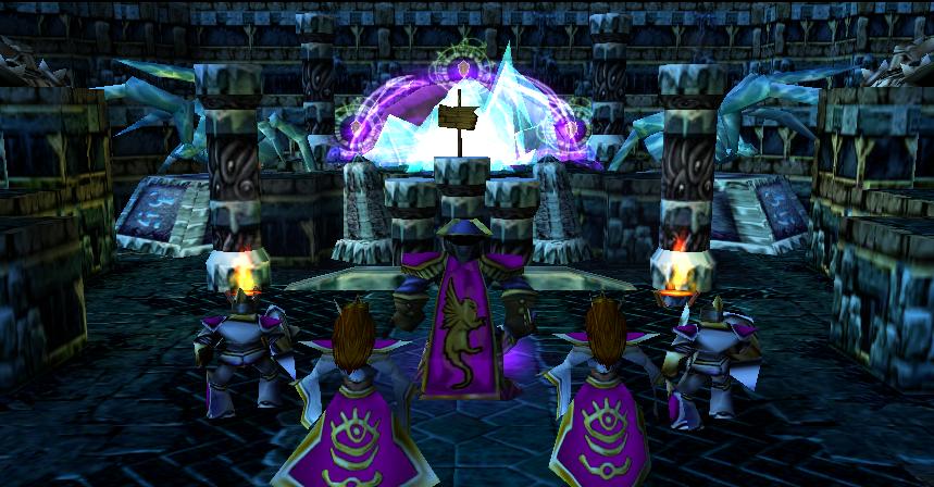 "An Ancient Note"

As Philp Johns and his party entered the Forgotten Chambers, they saw the wonderous and rumoured works of the Nerubians. The leas