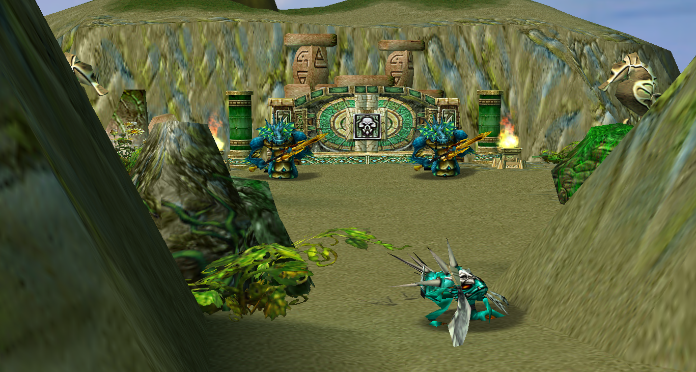 An ancient temple, protected by the sworn guardians.